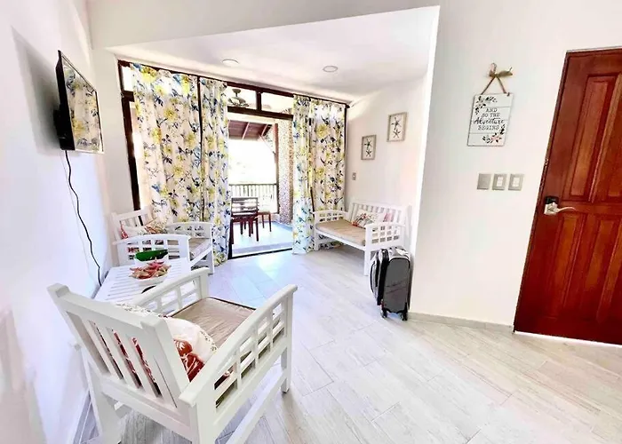 Las Terrenas Beachfront 2 Bedrooms Condo With Pool