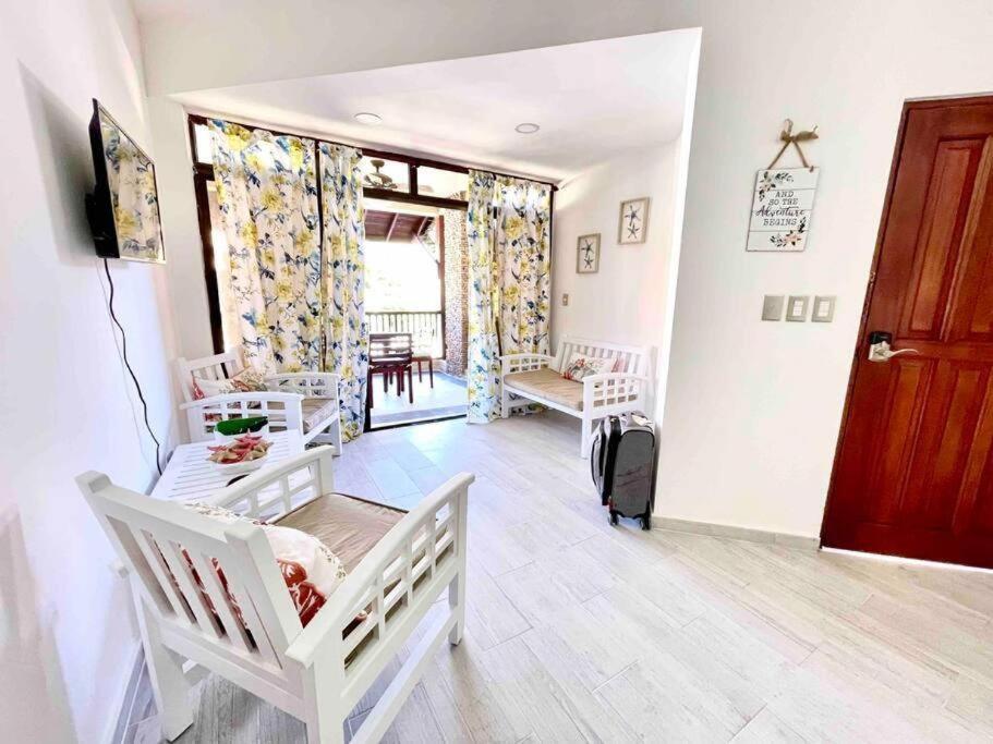Apartment Terrenas Beachfront 2 Bedrooms With Pool