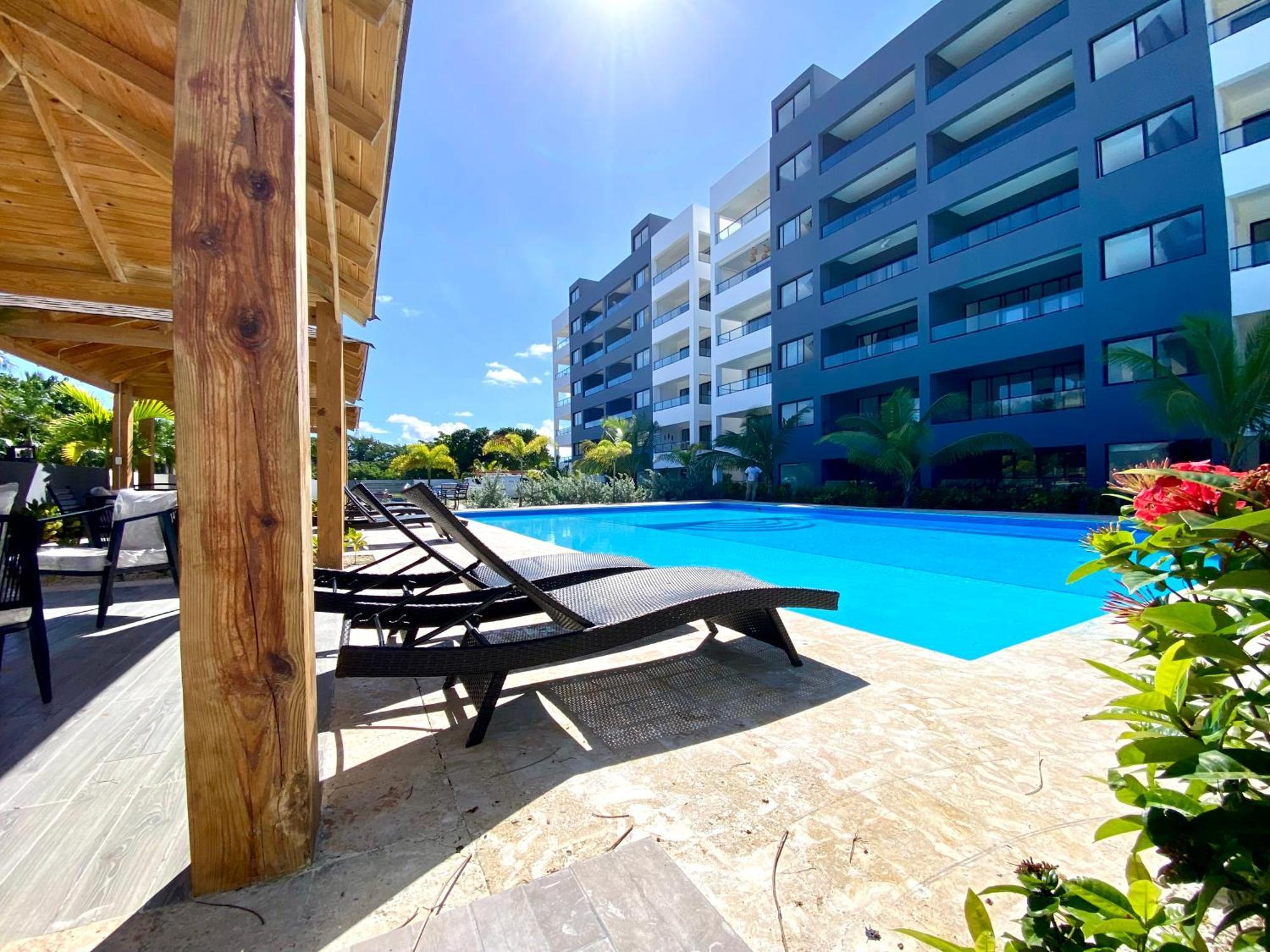 Apartment Elegancia Tropical And Pool Bibijagua Rd Punta Cana