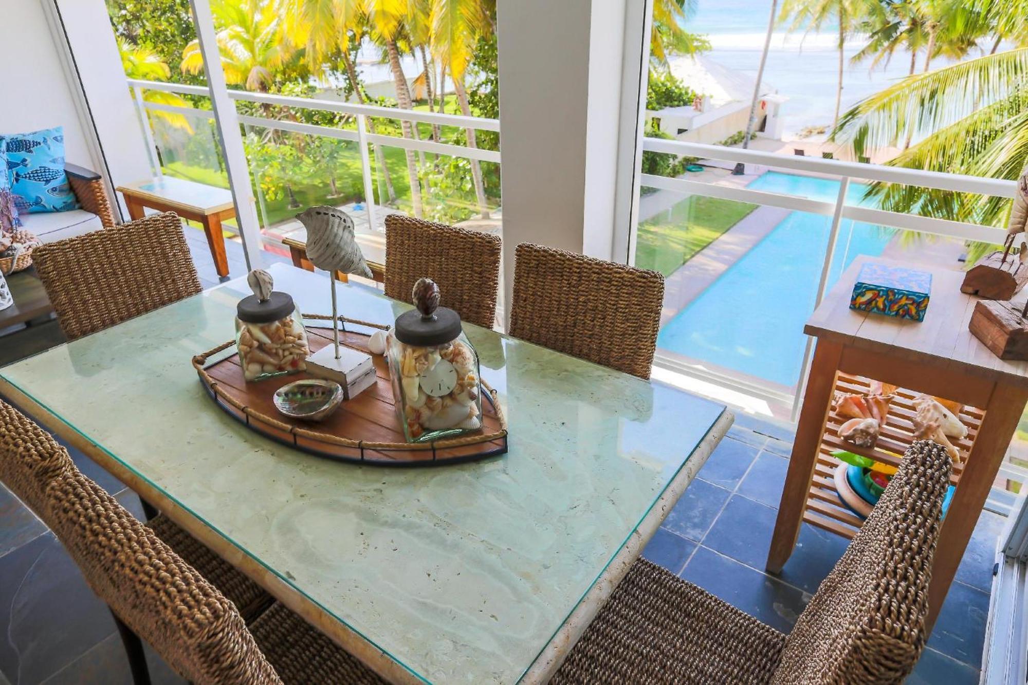 Beachfront King Bed Privacyjacuzzifullkitchen Apartment Juan Dolio
