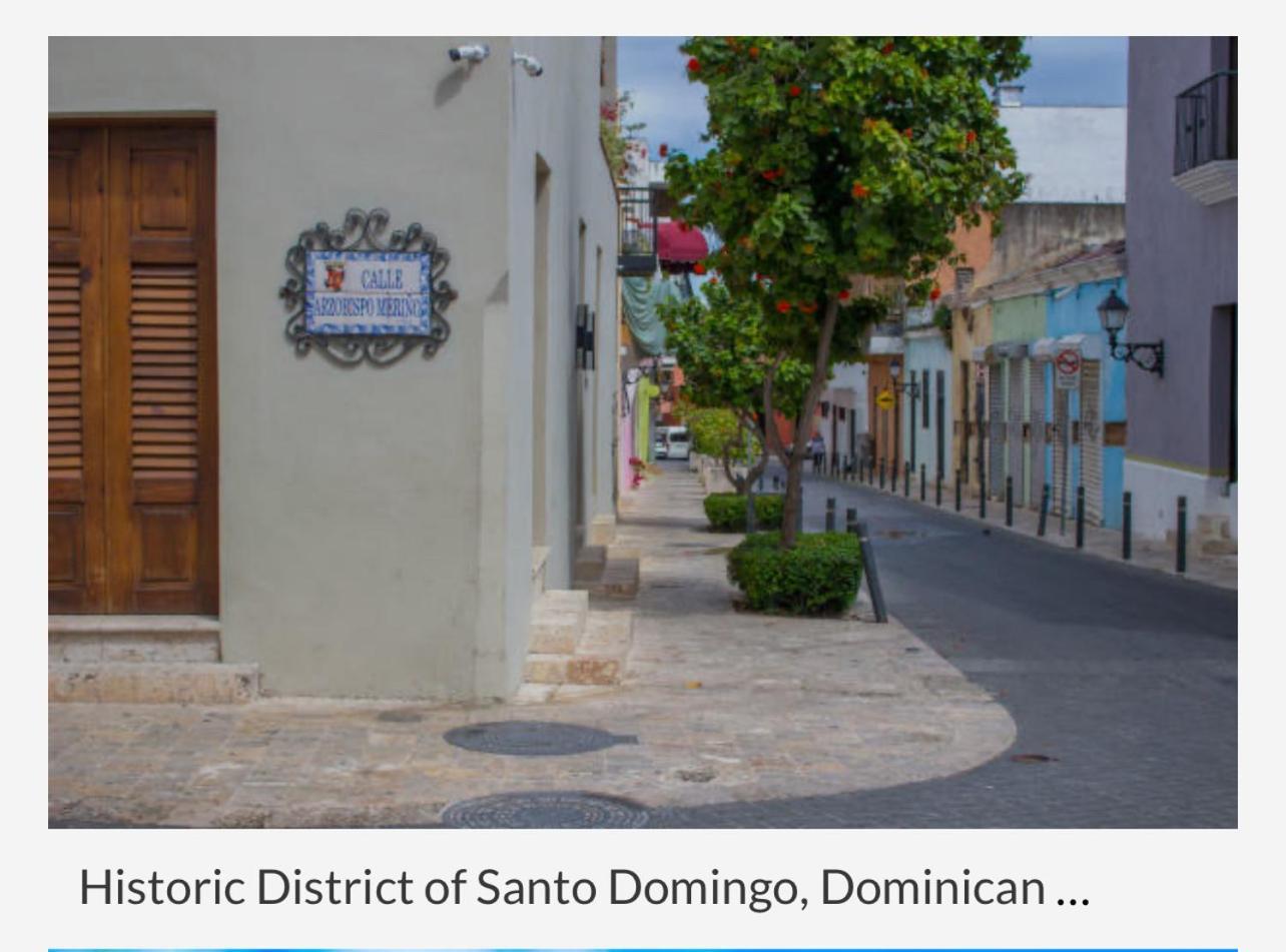 Spectacular Between The And The Sea * Santo Domingo