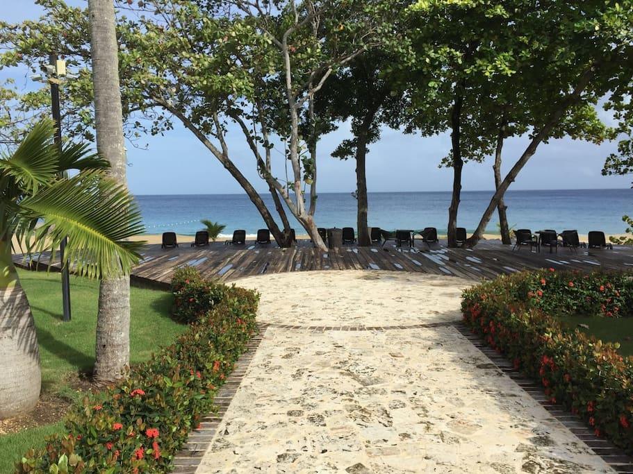 Ocean Front Two Bedroom Penthouse Sosua
