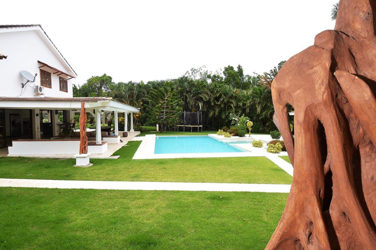Terrenas Front And Garden Villa