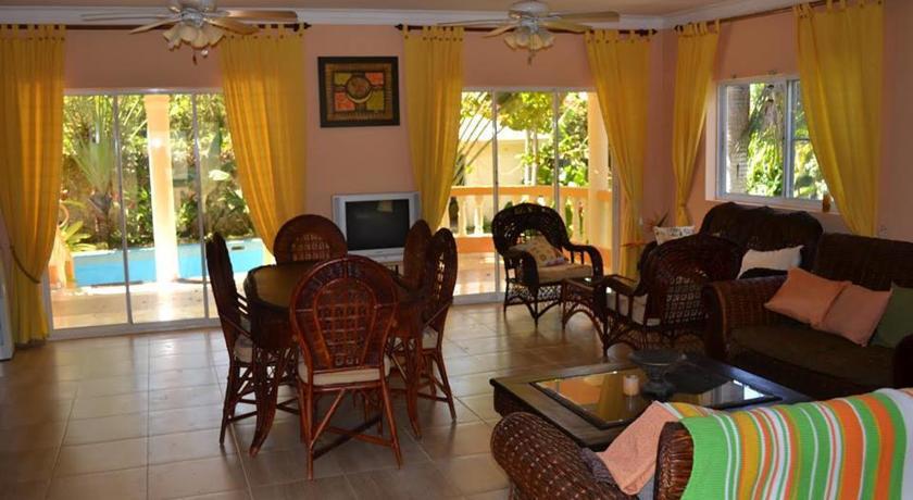 Villa With Private Pool, Tropical Garden, Ocean View, Secure Residence Villa Sosua