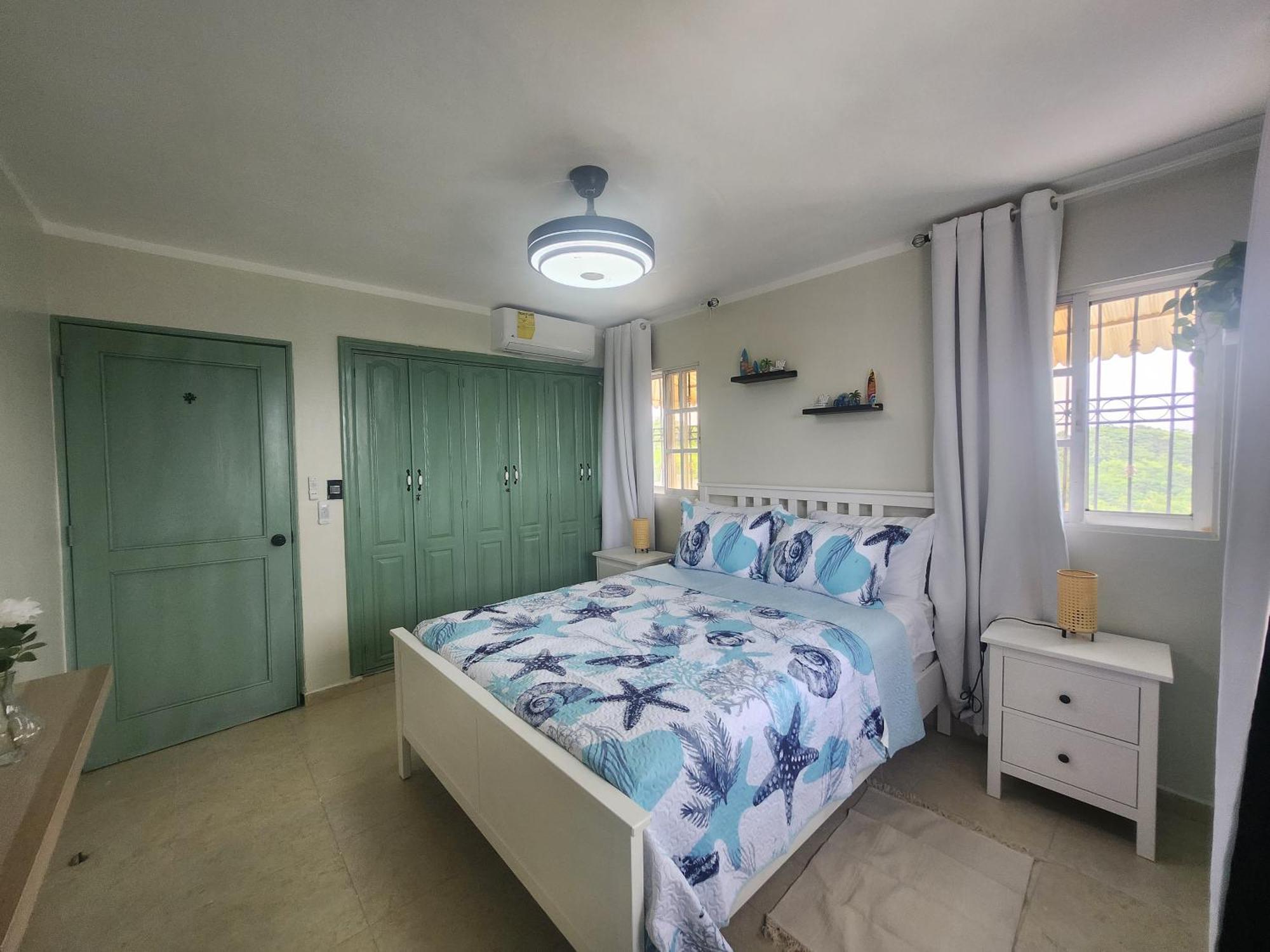 Casita Linda Larimar - 2Br Apartment With Rooftop, Bay Views, Fast Wifi, Near Beach In Barahona Apartment Barahona