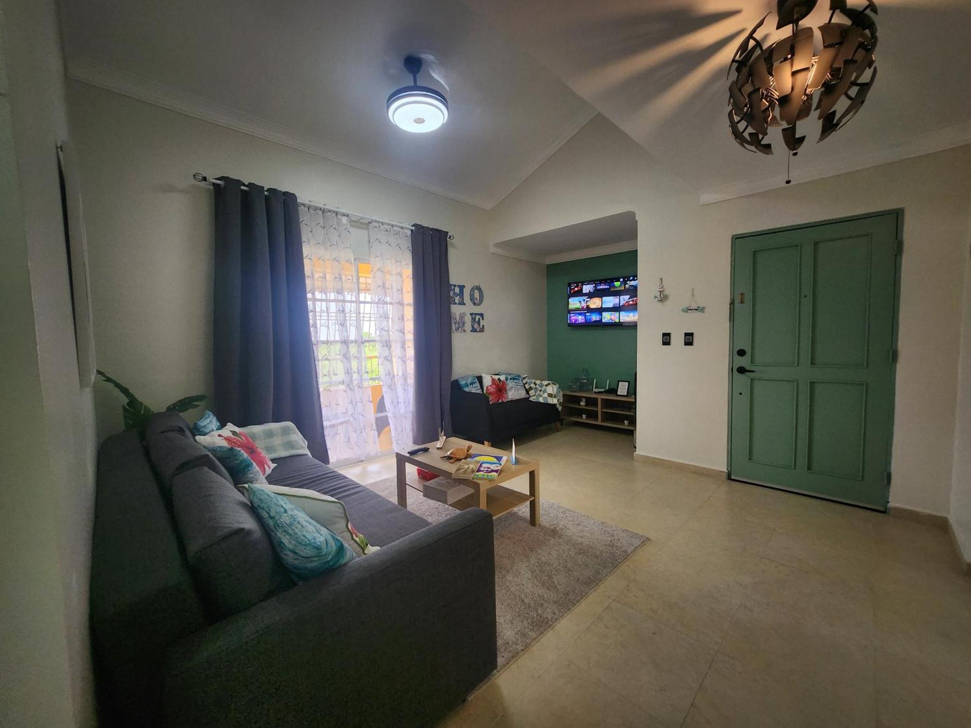 Casita Linda Larimar - 2Br Apartment With Rooftop, Bay Views, Fast Wifi, Near Beach In Barahona Apartment *