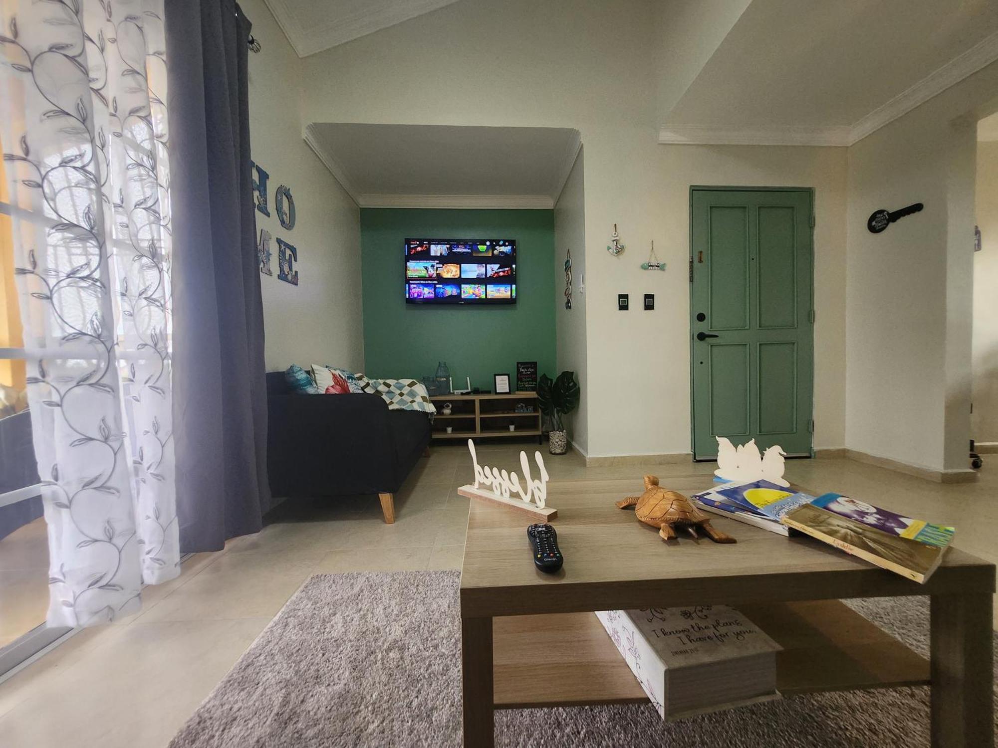Casita Linda Larimar - 2Br Apartment With Rooftop, Bay Views, Fast Wifi, Near Beach In Barahona * Barahona