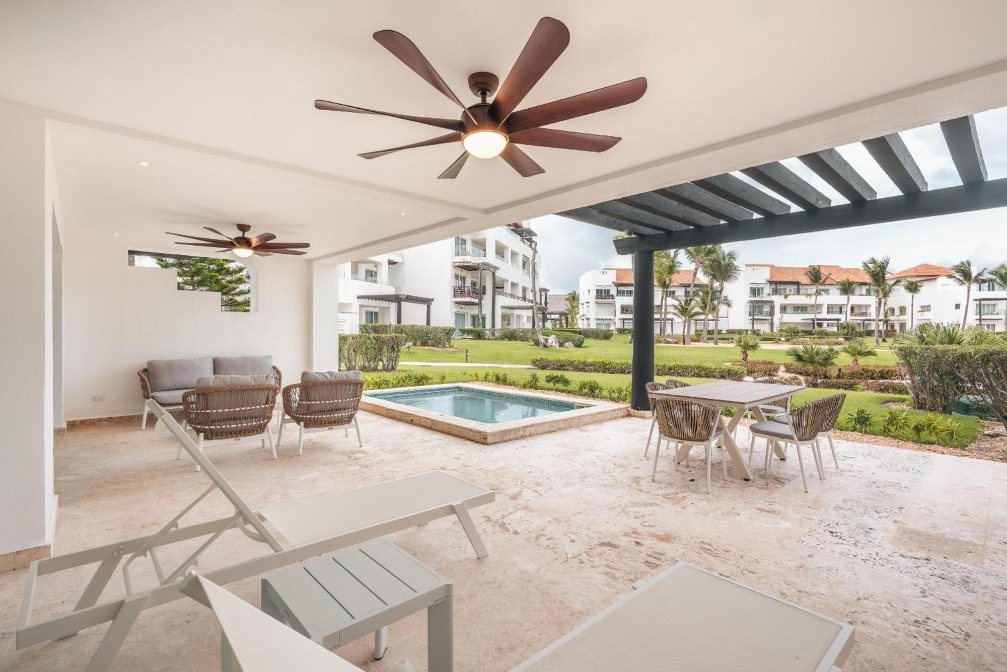 Apartment With Picuzzi In Cap Cana At Punta Palmera Ba5 *