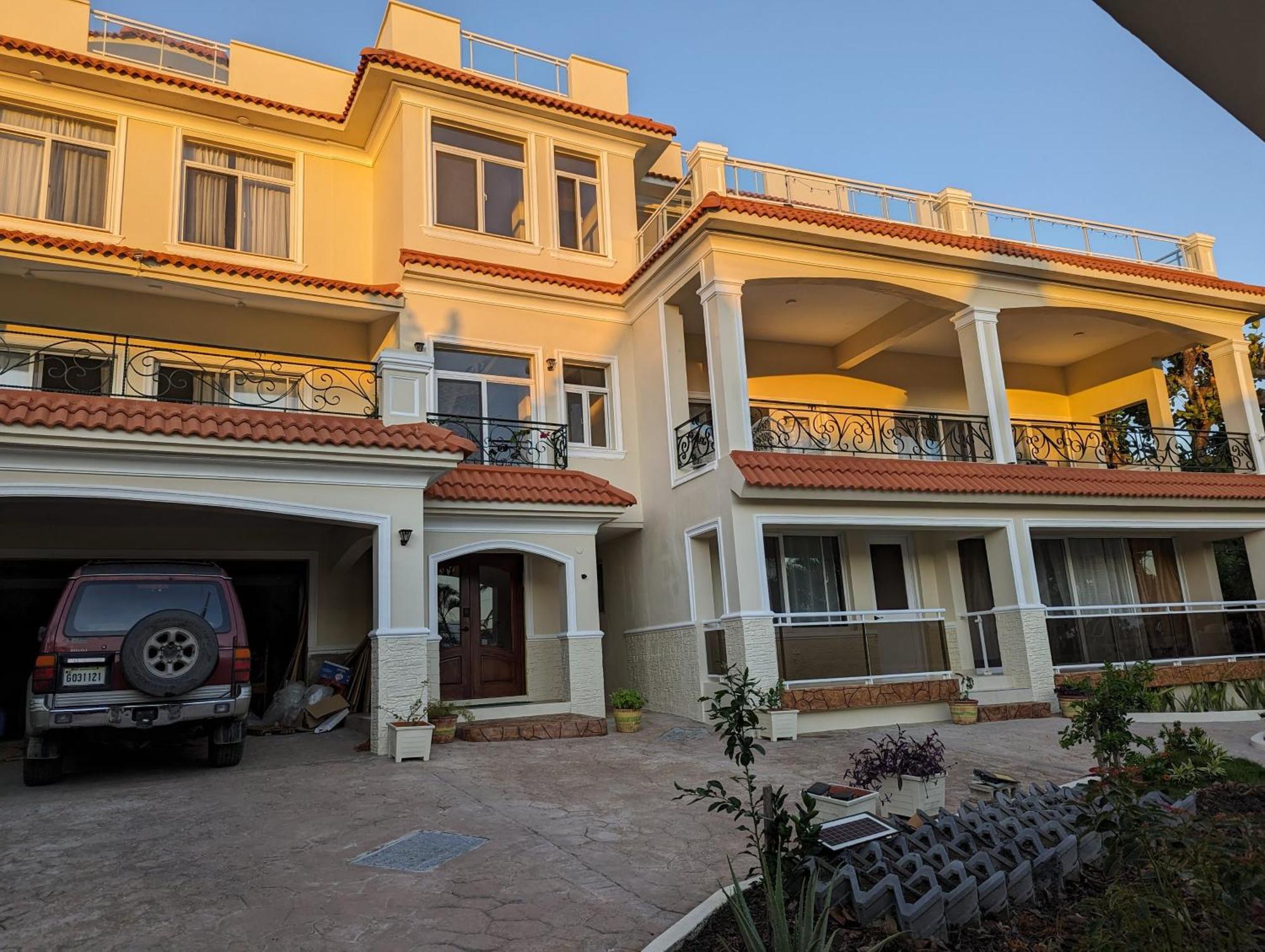 1br At Costa Near Playa Cofresi, Puerto Plata, With A Pool, Balcony And A Rooftop Terrace