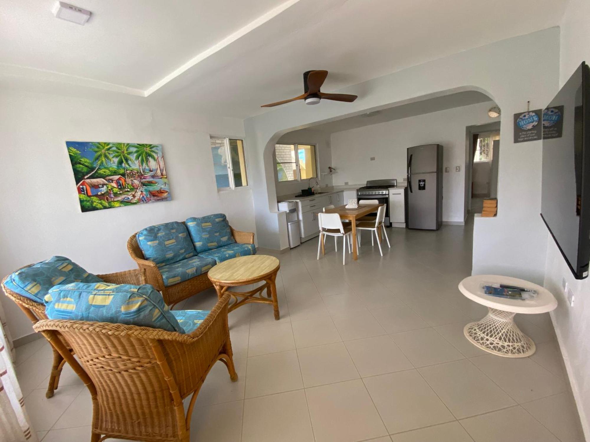 Villa 1br At Costa Near Playa Cofresi, Puerto Plata, With A Pool, Balcony And A Rooftop Terrace