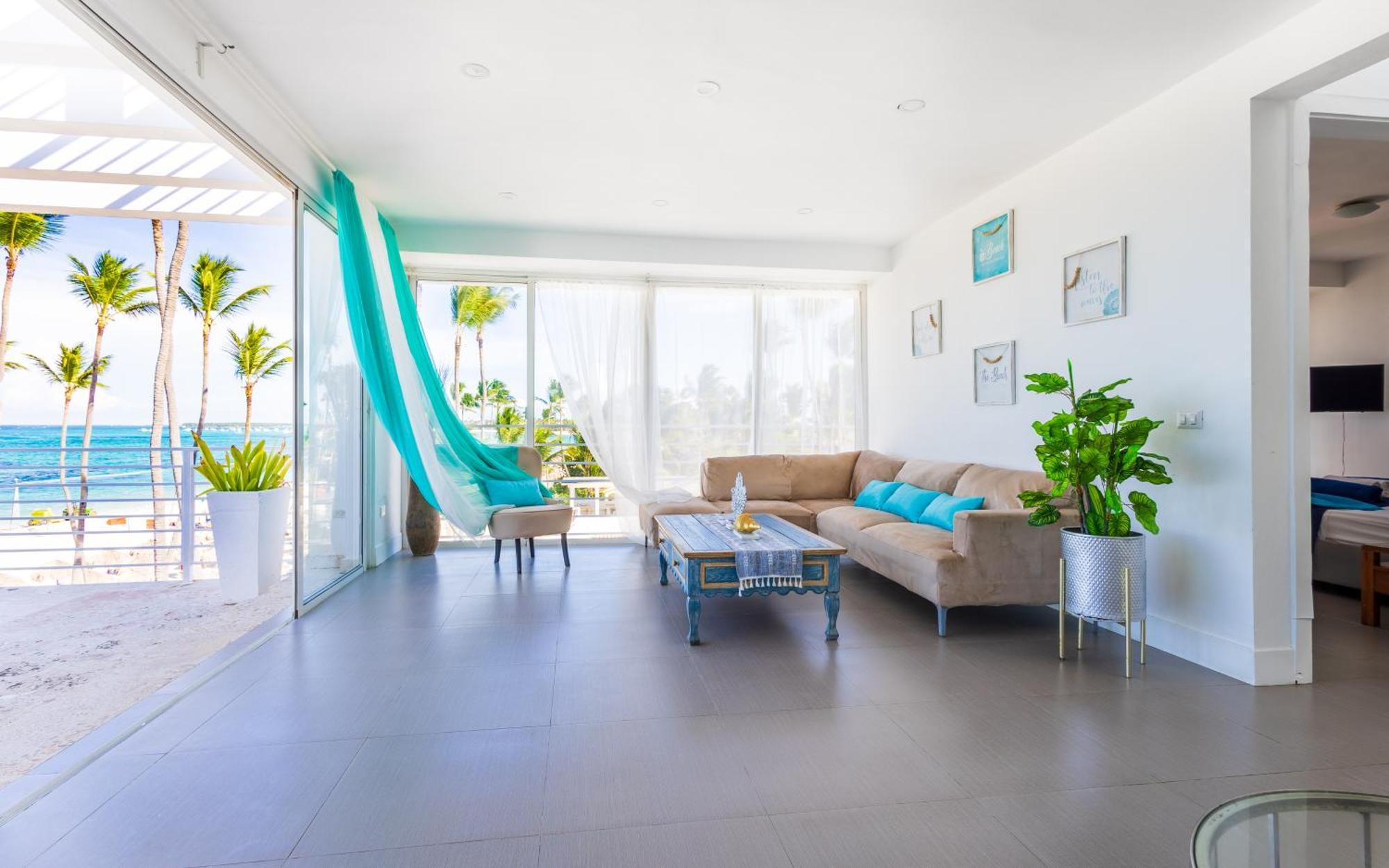 Apartment Dream Beachfront - 4-bedroom Penthouse With Rooftop Bbq & Ocean Views Punta Cana