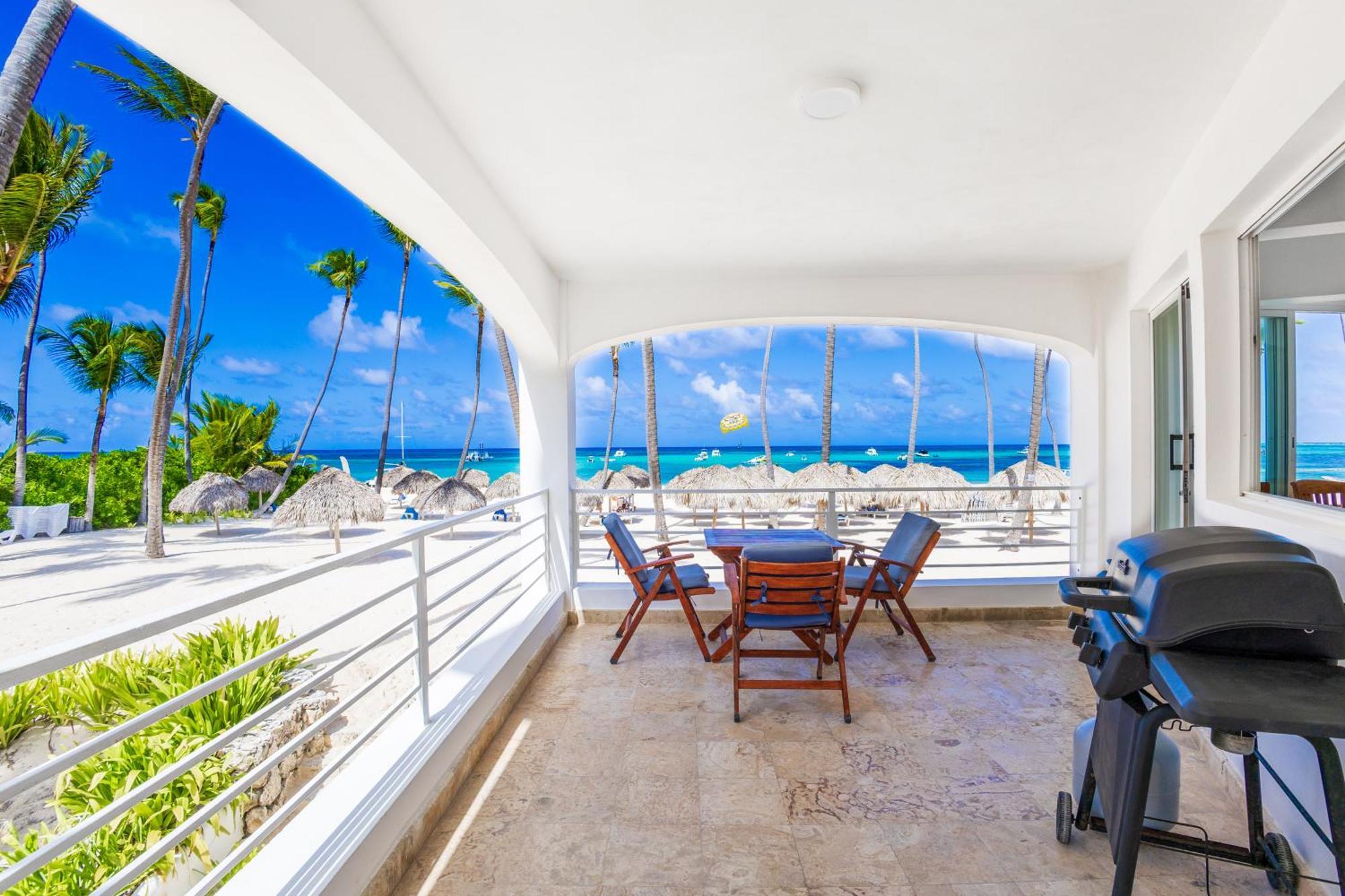 Apartment Prime Ocean View - 3-bedroom Getaway With Private Terrace On Bavaro Punta Cana