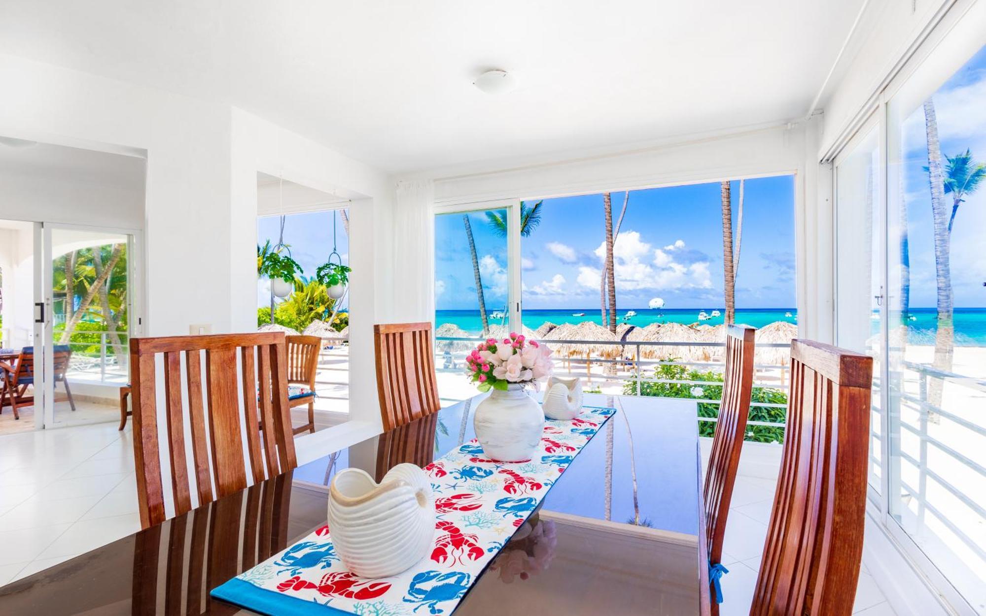 Prime Ocean View - 3-bedroom Getaway With Private Terrace On Bavaro Apartment Punta Cana