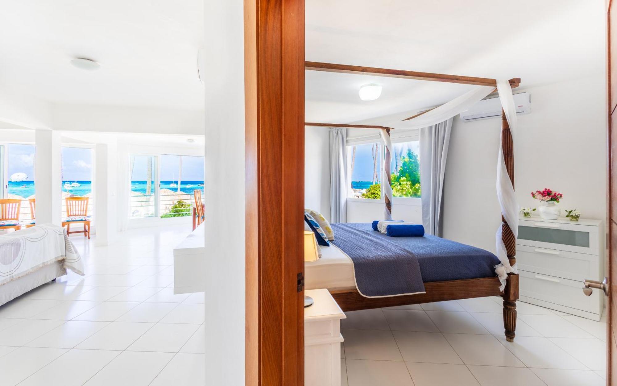 Prime Ocean View - 3-bedroom Getaway With Private Terrace On Bavaro Apartment