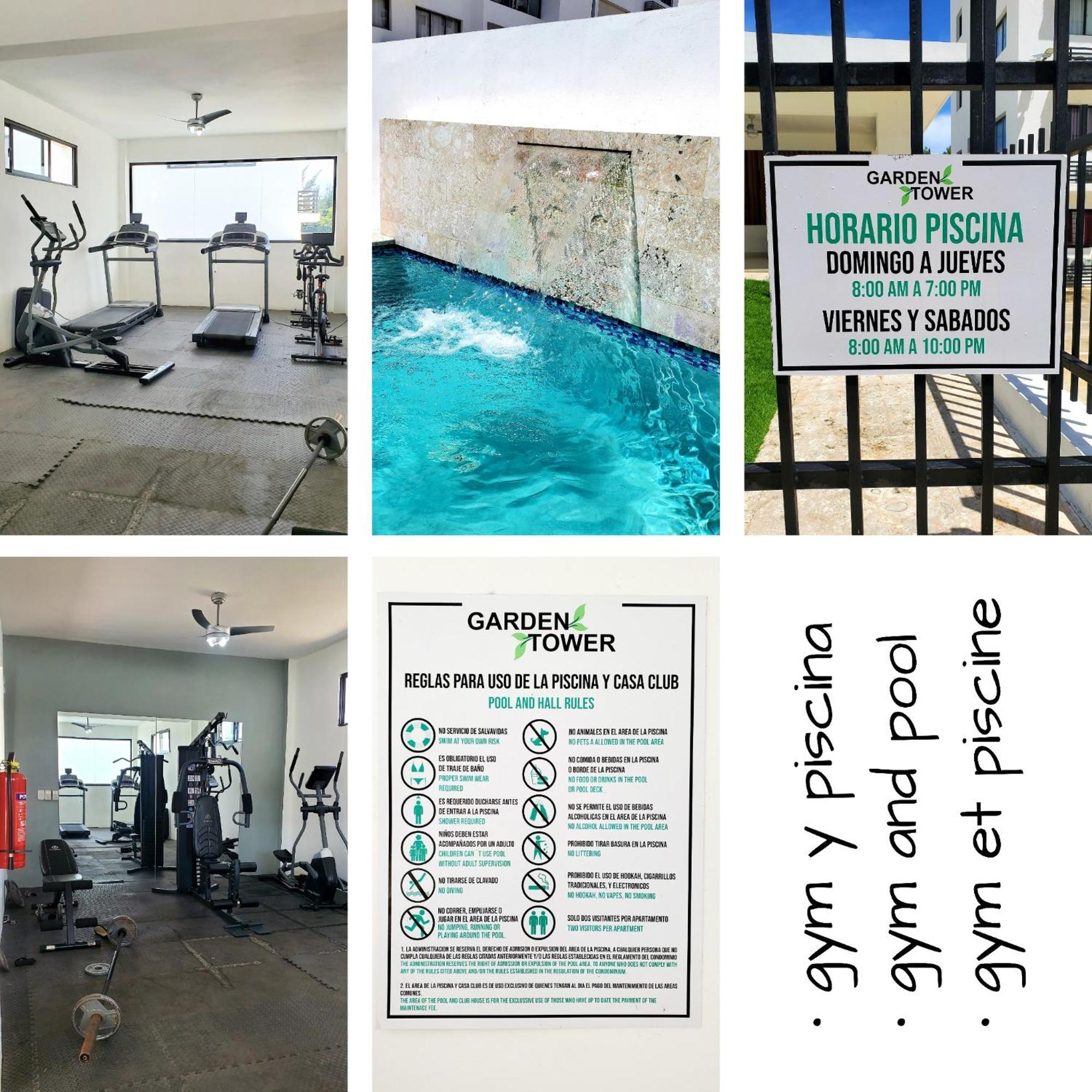 Apartment King Bed With Ac, Wifi And Gym, No Blackouts, Garden Towers I, Santiago Rd