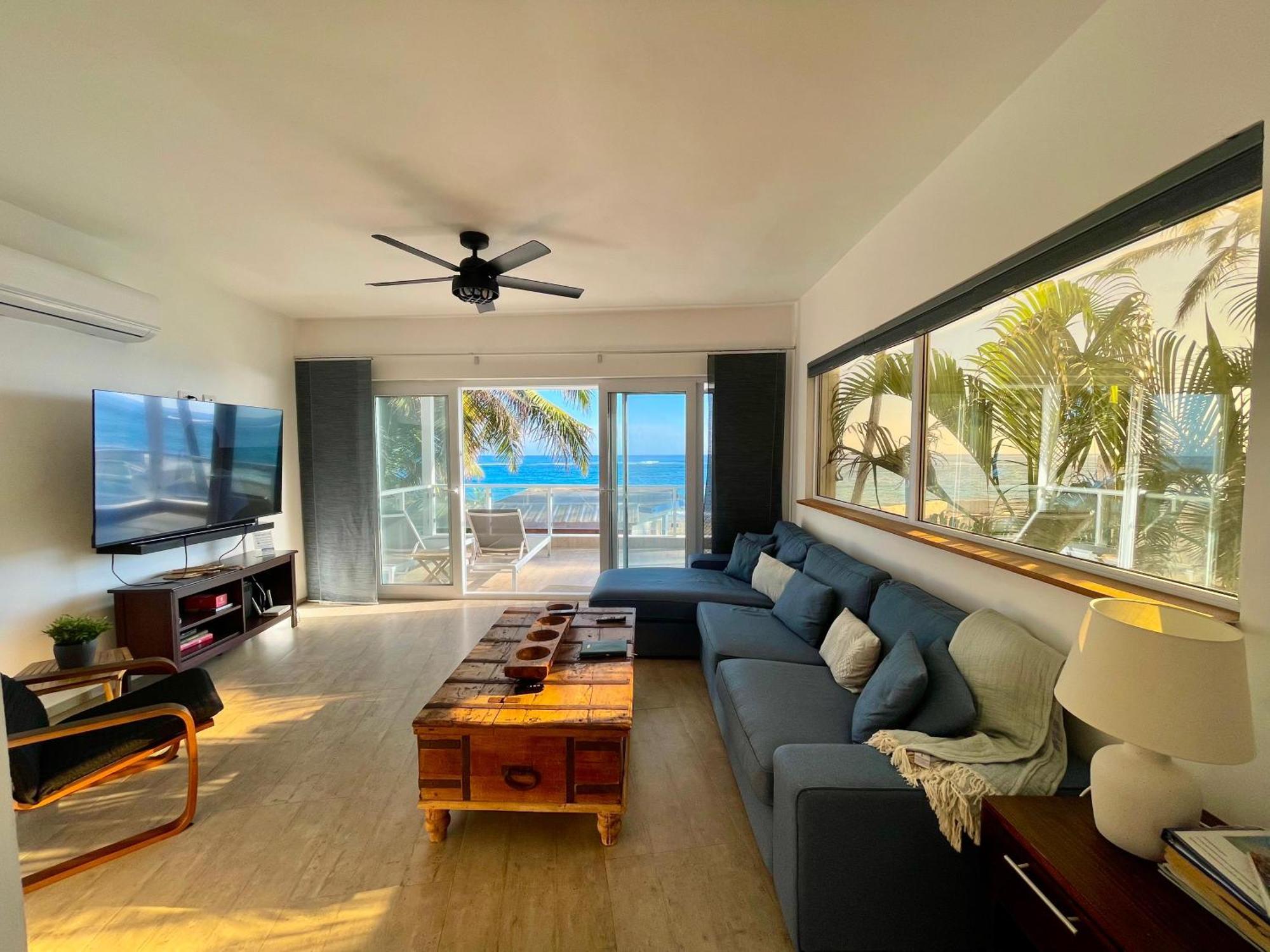 Apartment Panoramic Views Two Decks 1st Row Ocean Kite Cabarete