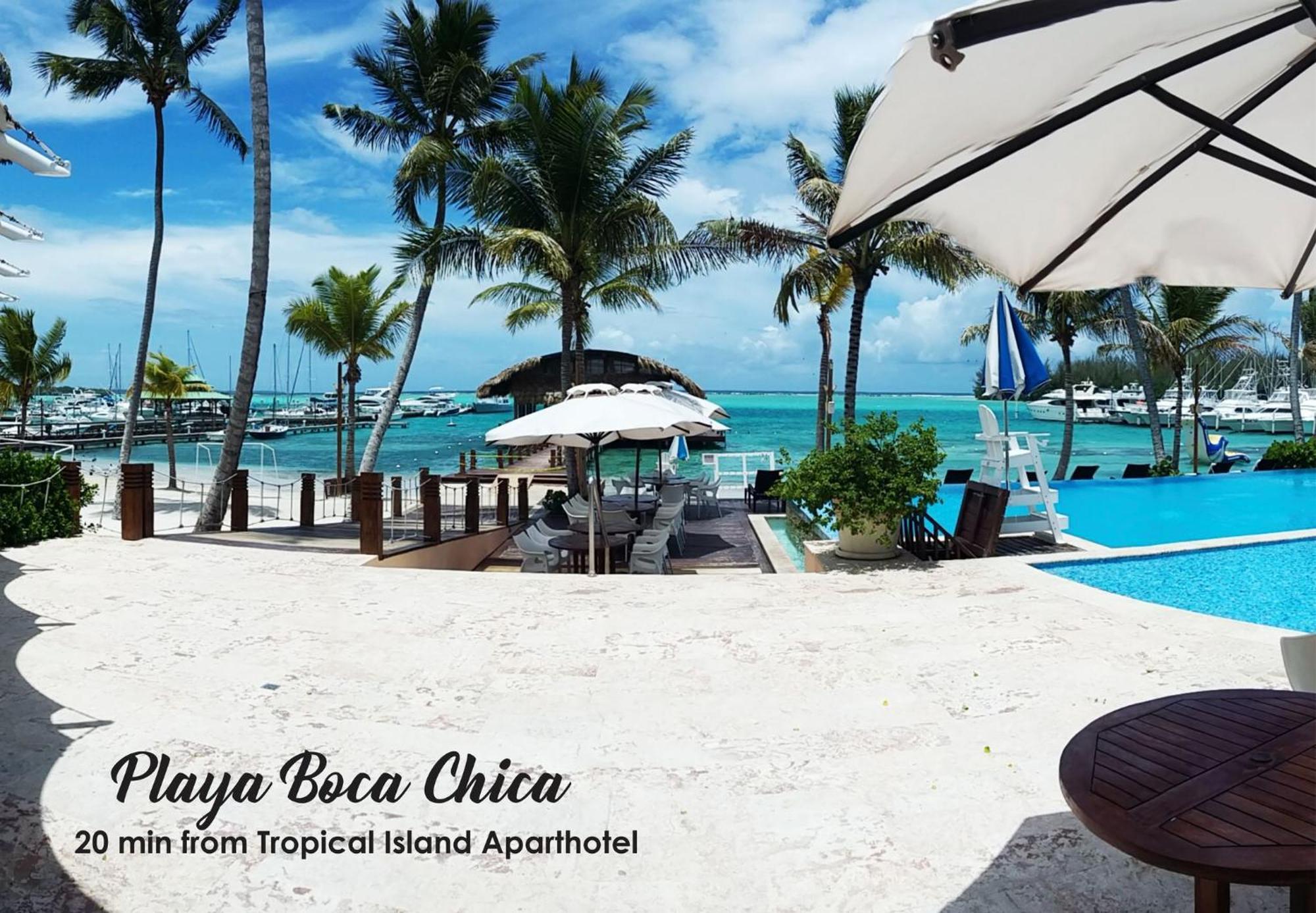 Tropical Island Apartahotel- One Bedroom Looking To The *