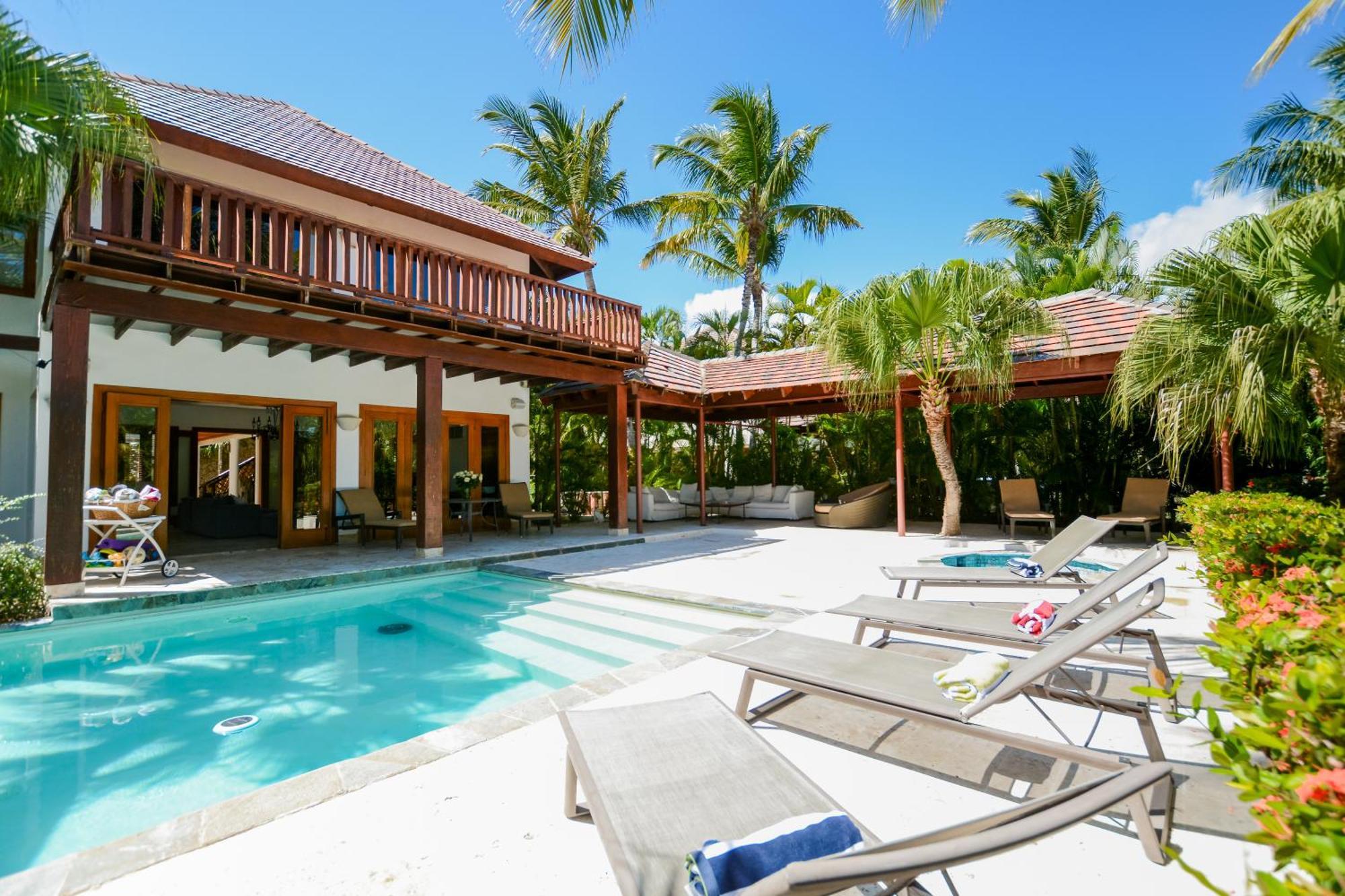 Villa Private Pool In Puntacana & Club *