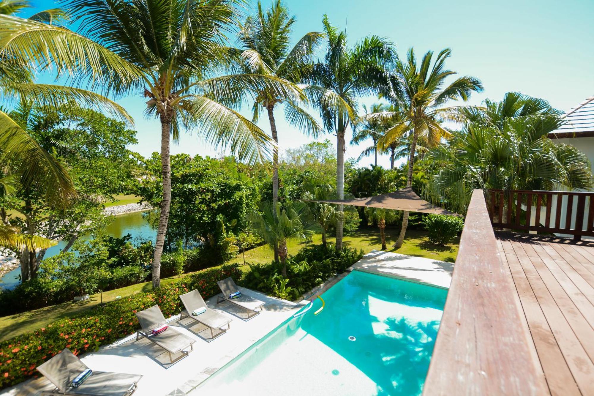 Villa Private Pool In Puntacana & Club *