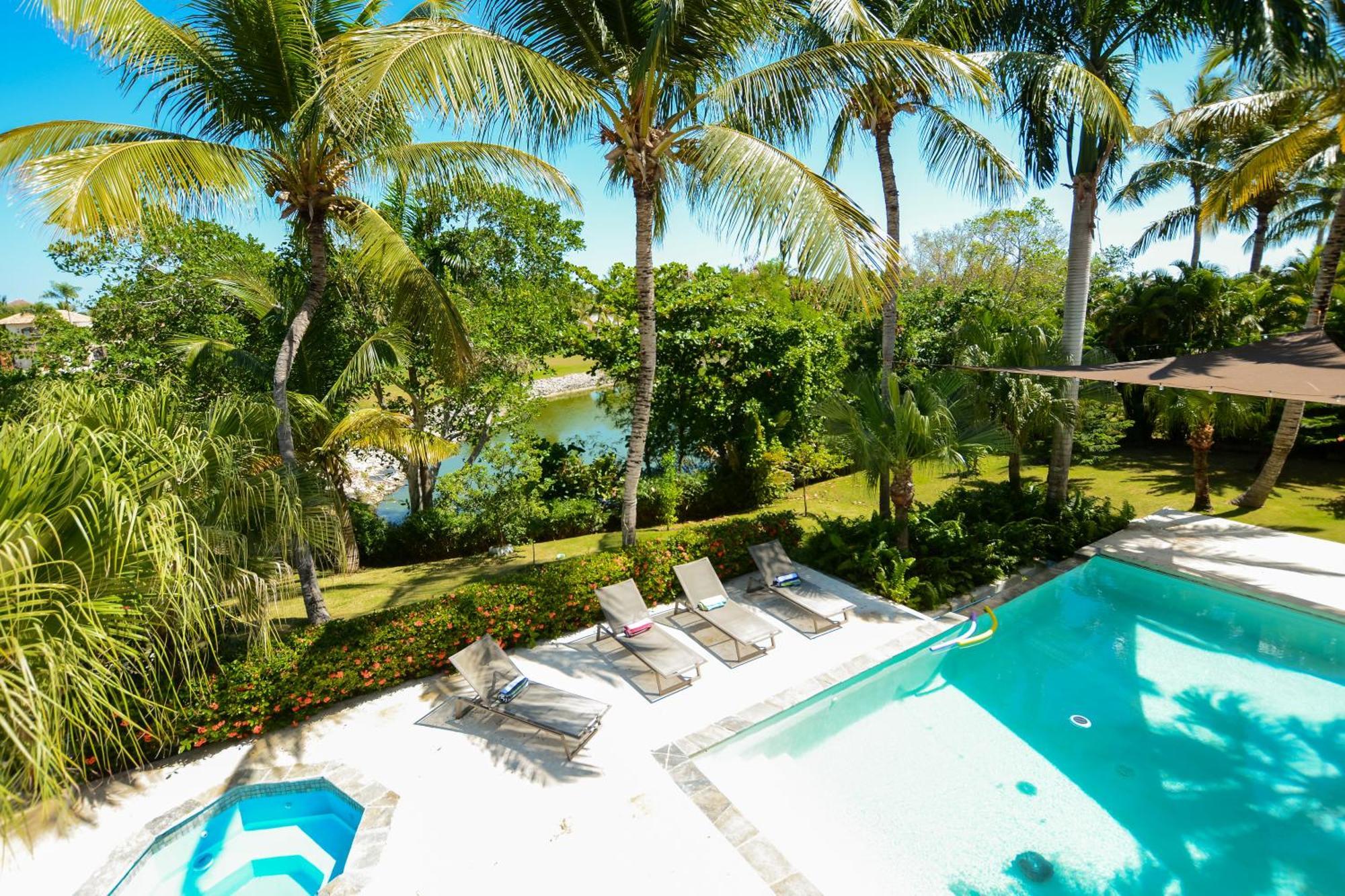 Villa Private Pool In Puntacana & Club